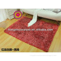 Polyester and flag yarn carpet